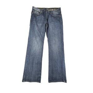 David Bitton Buffalo Denim Jeans Dorton Men's Size 36x33 Straight 9" Leg